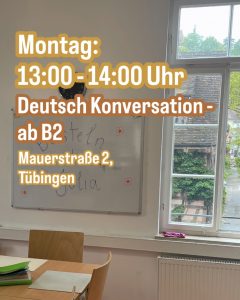 Deutsch Konversation ab B2 bei InFö